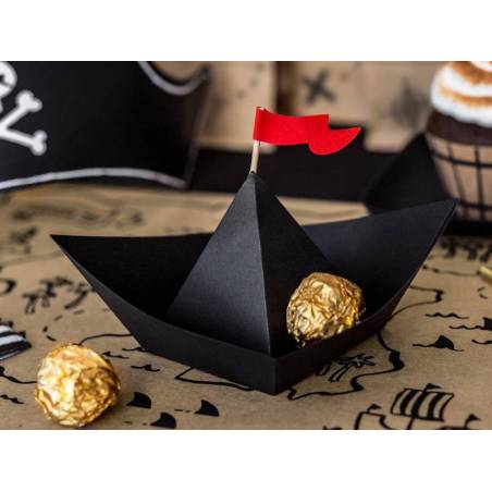 Décorations en papier Pirates Party - Bateaux 19x10x14cm 