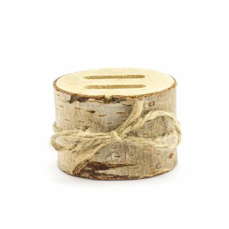 Porteur de bague en bois 6cm 