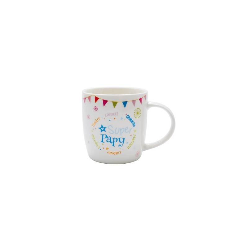 Mug blanc "Super Papy" Mug blanc "Super Papy"
