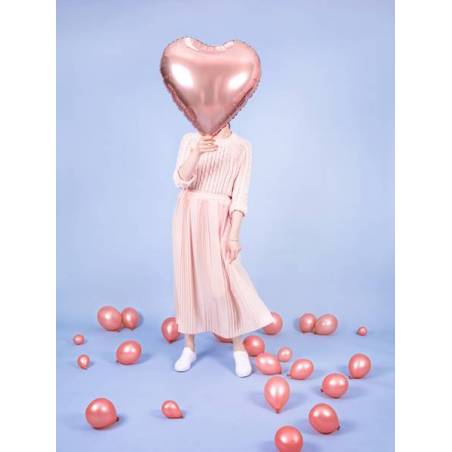 Foil Ballons Heart 61cm or rose 