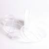 Ruban voile bord satin 25 mm - Couleur blanc Ruban voile bord satin 25 mm - Couleur blanc