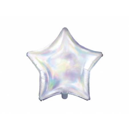 Foil Ballons Star 48cm irisé Foil Ballons Star 48cm irisé