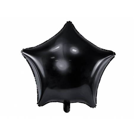 Foil Ballons Star 48cm noir 