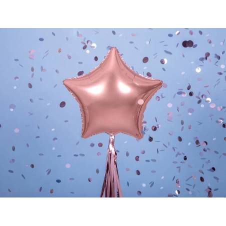 Star Ballons Foil 48cm or rose 