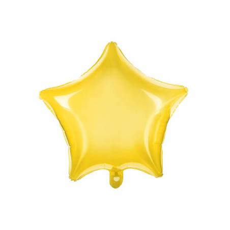 Foil Ballons Star 48cm jaune 