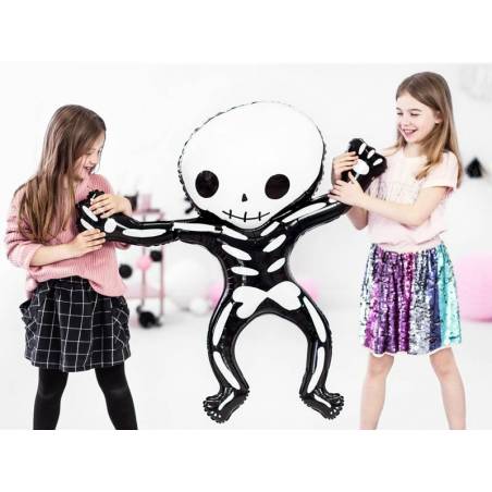 Ballon en aluminium squelette 84x10cm 