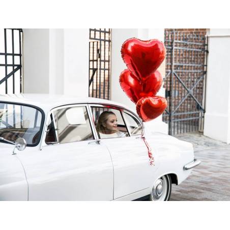 Foil Ballons Heart 45cm rouge 