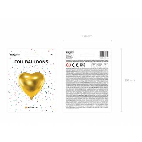 Foil Ballons Heart 45cm or 