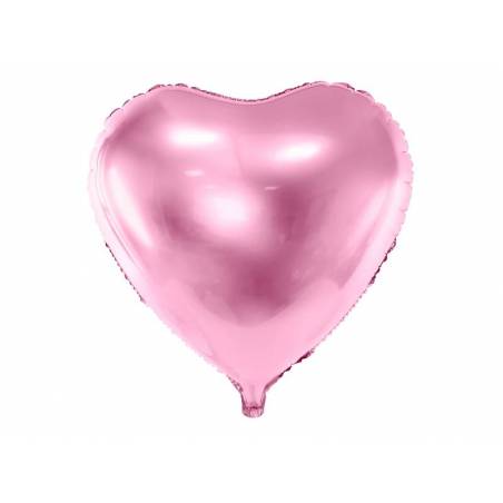 Foil Ballons Heart 45cm rose pâle 