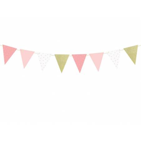 Guirlande 1er anniversaire - Drapeaux 1.3m 