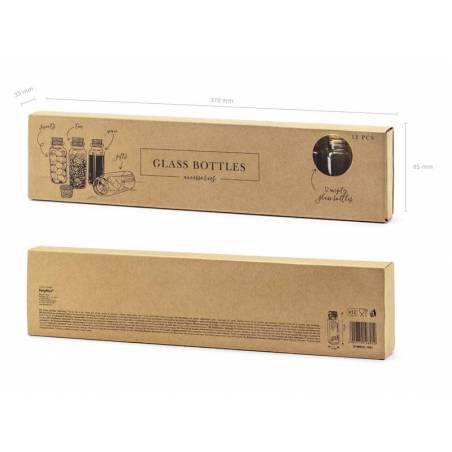 Bouteilles en verre avec bouchon en liège 75 cm Bouteilles en verre avec bouchon en liège 75 cm