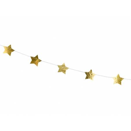 Guirlande Etoiles or 3.6m 
