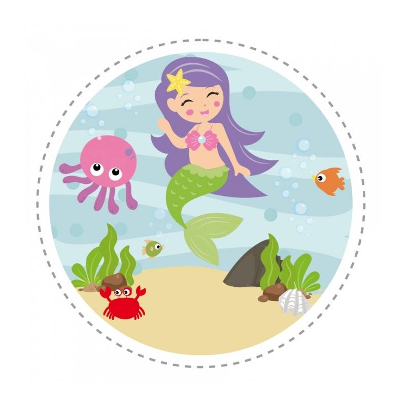 40 Minis Stickers Sirène 40 Minis Stickers Sirène