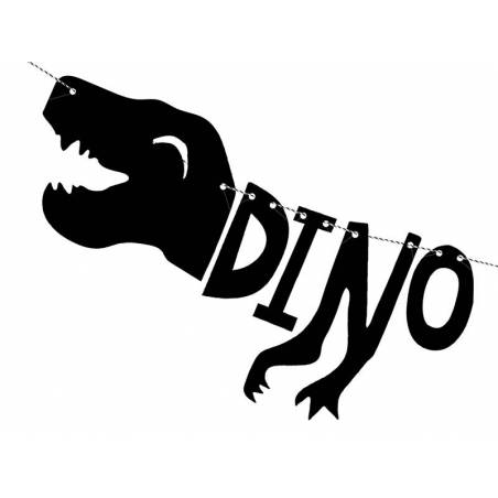 Bannière Dinosaures - Dino Party 20x90 cm 