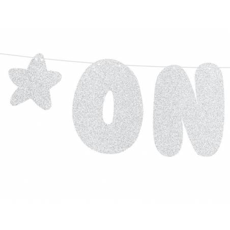 Bannière 1er anniversaire - Un 115x50cm Bannière 1er anniversaire - Un 115x50cm