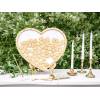 Livre d'or en bois - Coeur 44x37.5cm Livre d'or en bois - Coeur 44x37.5cm