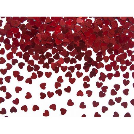 Confetti Hearts rouge 5mm 30g 