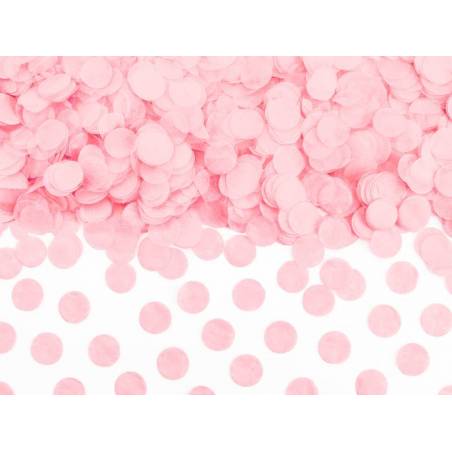 Cercles confettis rose pâle 15g 
