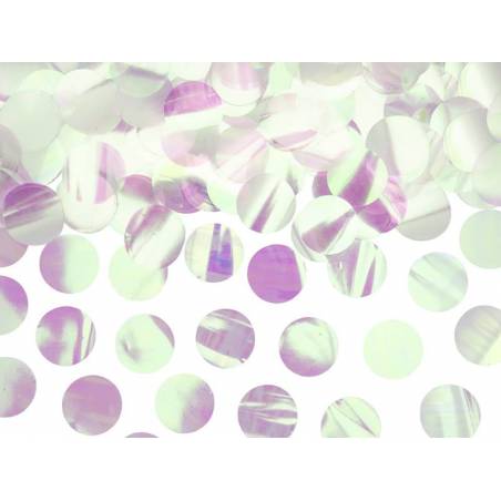 Cercles Confettis irisés 15g 
