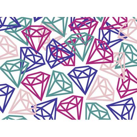 Diamants de confettis mélanger 