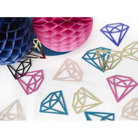 Diamants de confettis mélanger 