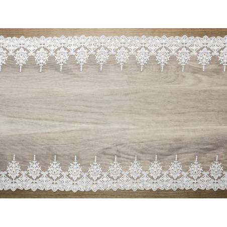 Dentelle blanc cassé 045 x 9m 