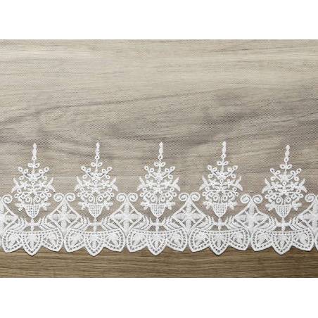 Dentelle blanc cassé 045 x 9m 