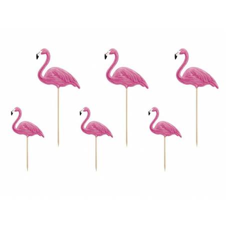 Toppers Aloha - Flamants Roses 15-23.5cm 