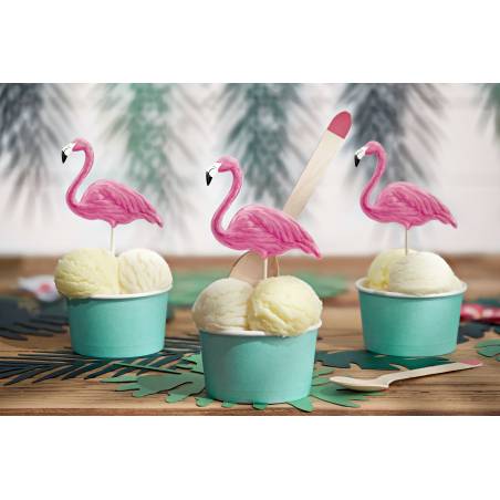 Toppers Aloha - Flamants Roses 15-23.5cm 