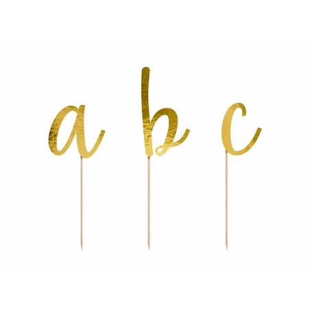 Alphabet Toppers or 9.5-12cm 