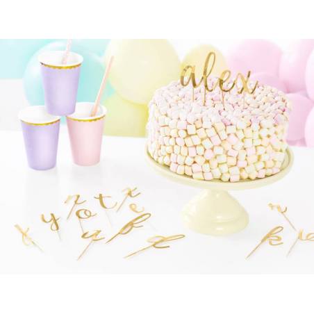 Alphabet Toppers or 9.5-12cm 