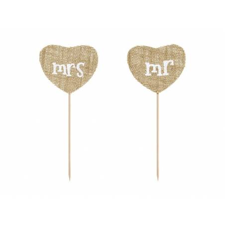 Toppers Mr Mme 18.5cm 