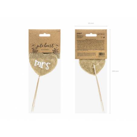 Toppers Mr Mme 18.5cm 