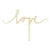Wodden Topper Love 16cm Wodden Topper Love 16cm