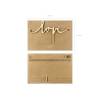 Wodden Topper Love 16cm Wodden Topper Love 16cm