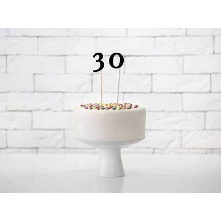 Numéros de table noir 24-26cm 