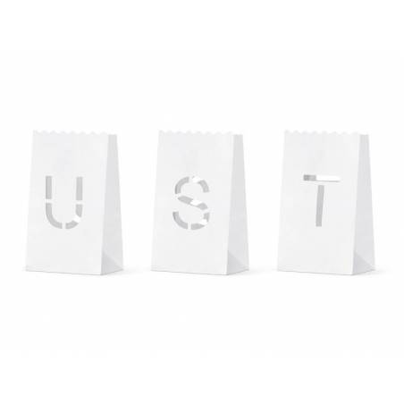 Sachets lanternes bougies - Just Married 115x19x7cm Sachets lanternes bougies - Just Married 115x19x7cm