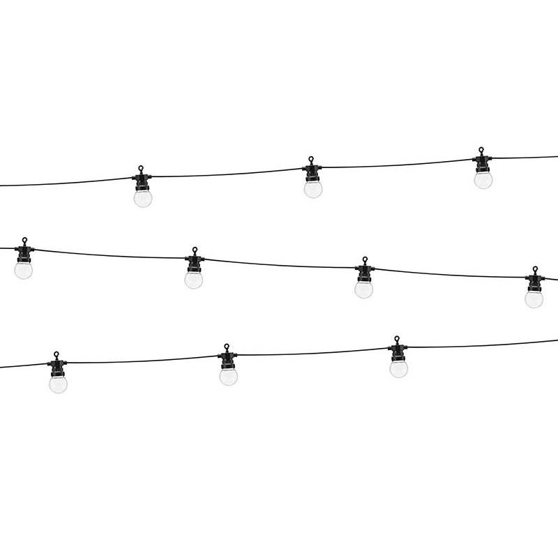 Guirlandes à LED noires 5m ne contient pas de prise britannique Guirlandes à LED noires 5m ne contient pas de prise britannique