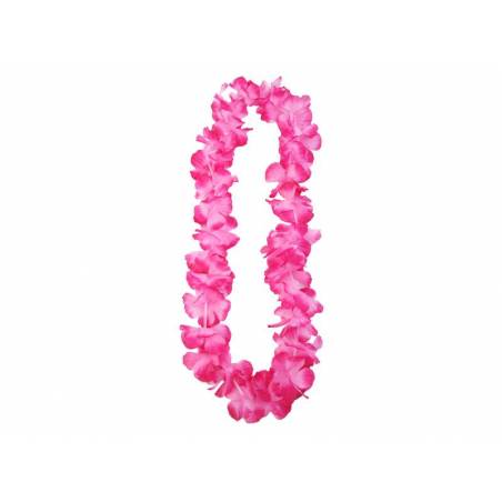 Collier hawaïen rose 1m 