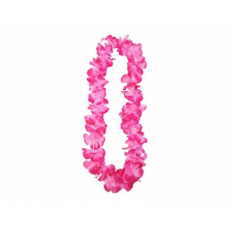 Collier hawaïen rose 1m 