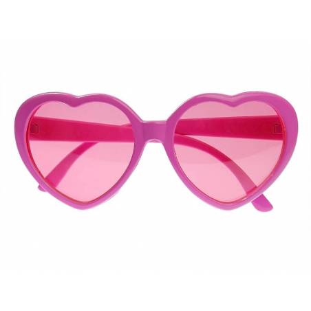 Lunettes Coeurs rose 