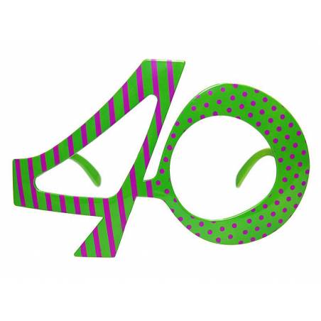 Lunettes 40 vert 