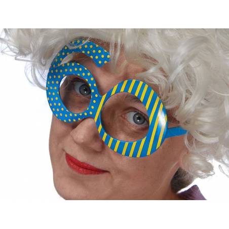 Lunettes 60 bleu 