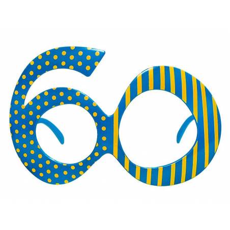 Lunettes 60 bleu 