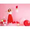 Ballon rond 1m rouge pastel Ballon rond 1m rouge pastel