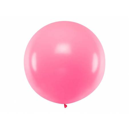 Ballon rond 1m rose pastel Ballon rond 1m rose pastel