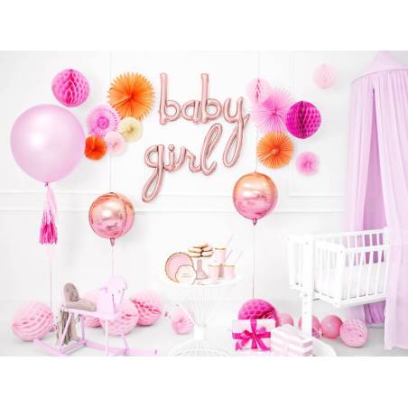 Ballon rond 1m rose pastel Ballon rond 1m rose pastel