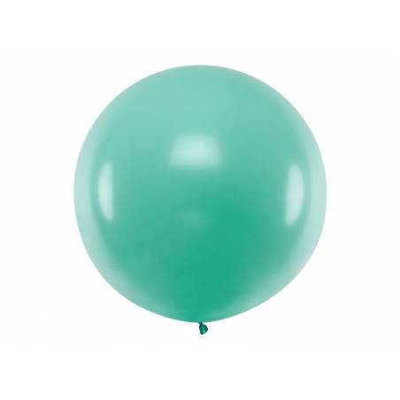 Ballon rond 1m vert forêt pastel Ballon rond 1m vert forêt pastel