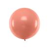 Ballon rond 1m or rose métallique Ballon rond 1m or rose métallique