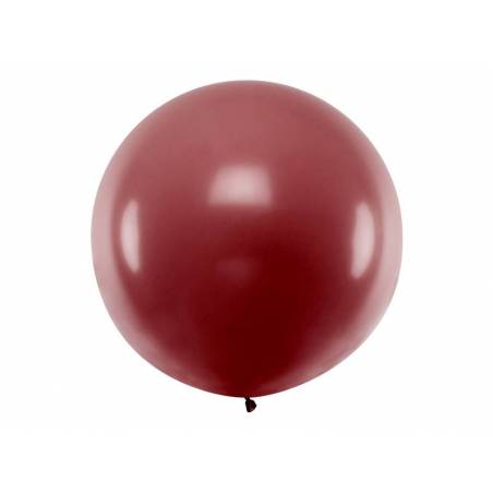 Ballon rond 1m Bourgogne pastel Ballon rond 1m Bourgogne pastel